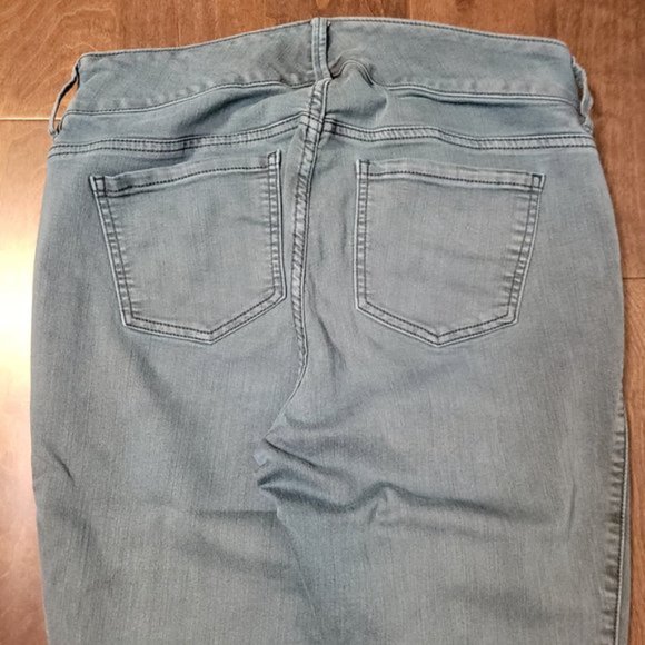 Torrid Denim Jegging Jeans Teal 12R - Picture 7 of 12